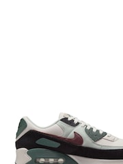 Nike Black Air Max 90 Trainers - Image 4 of 11
