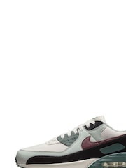 Nike Black Air Max 90 Trainers - Image 7 of 11