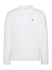 Calvin Klein White Relaxed Monogram T-Shirt - Image 7 of 7