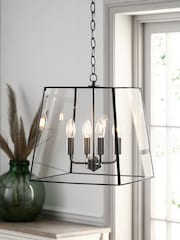 Black Warwick 4 Light Ceiling Light - Image 1 of 5