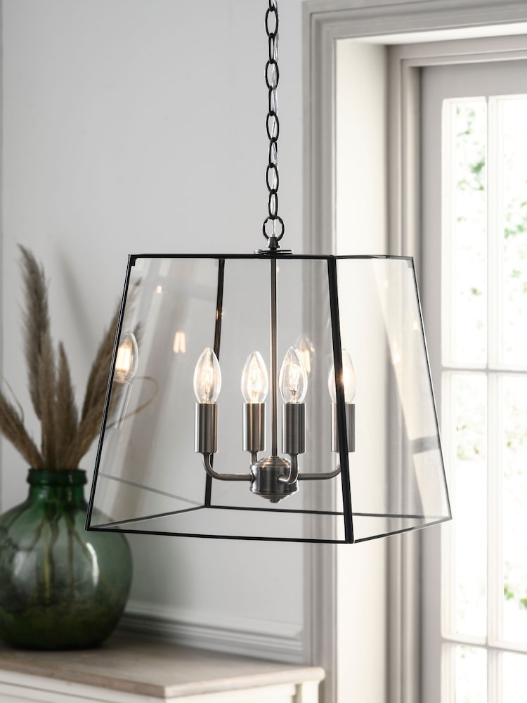 Black Warwick 4 Light Ceiling Light - Image 1 of 5
