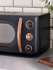 Black/Copper Digital 800W 20L Microwave - Image 3 of 5