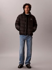 Calvin Klein Black Relaxed Nylon Puffer Jacket - Image 1 of 5