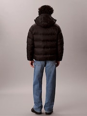 Calvin Klein Black Relaxed Nylon Puffer Jacket - Image 2 of 5