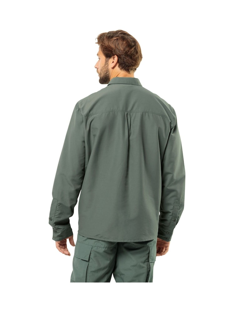 Jack Wolfskin Green Barrier Long Sleeve Shirt - Image 2 of 2