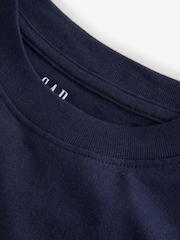 Gap Navy Brannan Bear Logo Short Sleeve T-Shirt - Image 5 of 5