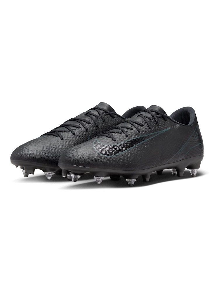 Черный/зеленый - Nike взрослых Zoom Mercurial Vapor 16 Academy Soft Ground - Image 2 of 13