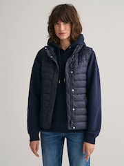 GANT Blue Light Down Gilet - Image 2 of 6