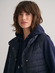 GANT Blue Light Down Gilet - Image 4 of 6
