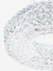 Chrome Torus Chandelier - Image 6 of 8