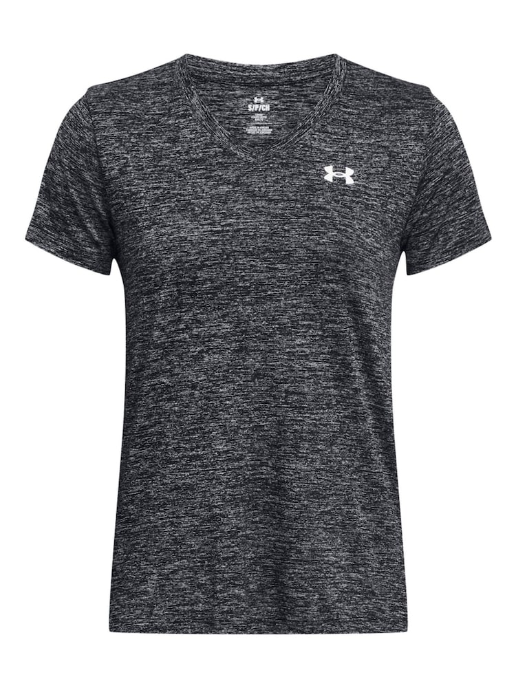 Zwart - Under Armour tech T-shirt met V-hals - Image 5 of 6