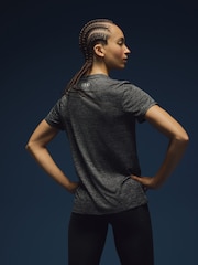 Qara Marl - Under Armour Tech Twist V-yaxalı futbolka - 9şəkildən 7 şəkil