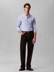 Calvin Klein Blue Oxford Cotton Button-Down Shirt - Image 2 of 7