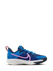 Nike Blue/Multi Junior Star Runner 4 Trainers - Image 4 of 13