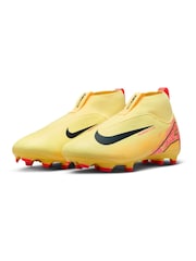 Nike Laser Orange Kids Zoom Mercurial Superfly 10 Academy Kylian Mbappe Multi Ground Football Boots - Image 5 of 11