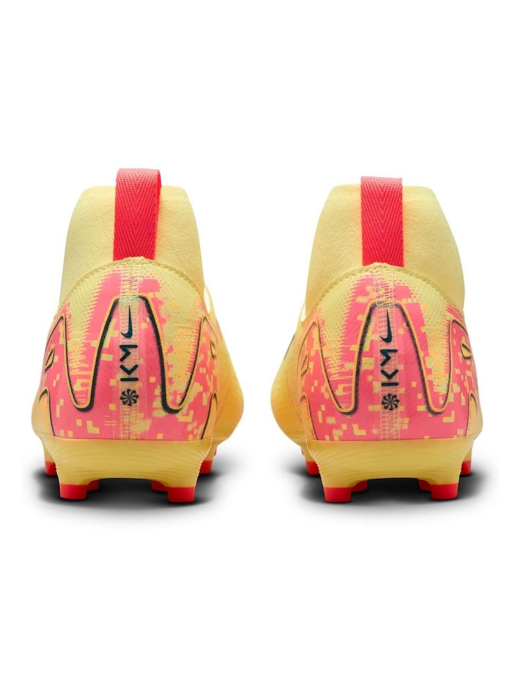 Nike Laser Orange Kids Zoom Mercurial Superfly 10 Academy Kylian Mbappe Multi Ground Football Boots - Image 7 of 11