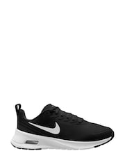 Nike Black Air Max Nuaxis Trainers - Image 1 of 4