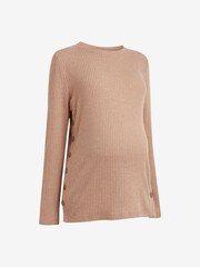 Neutral Maternity/Nursing Cosy Feel Top - Image 6 of 7