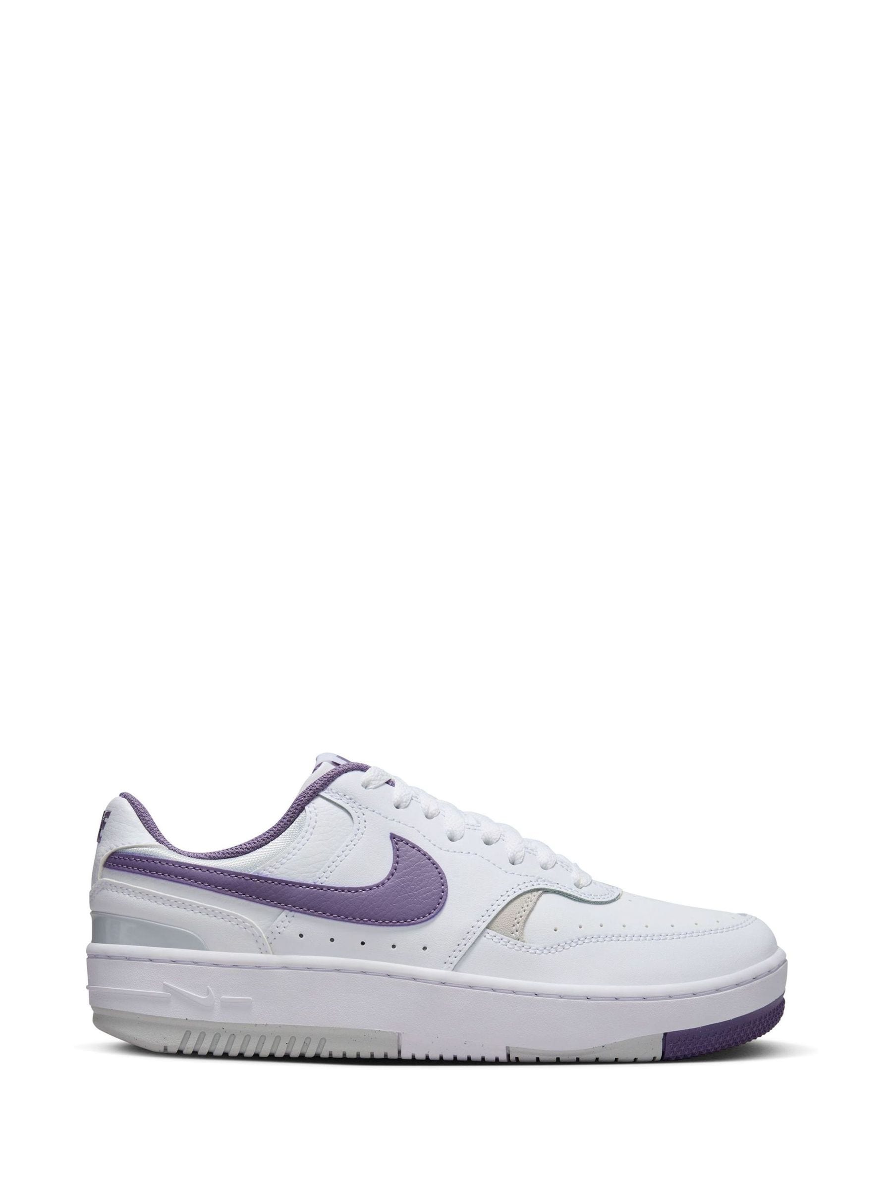 Womens nike trainers purple on sale