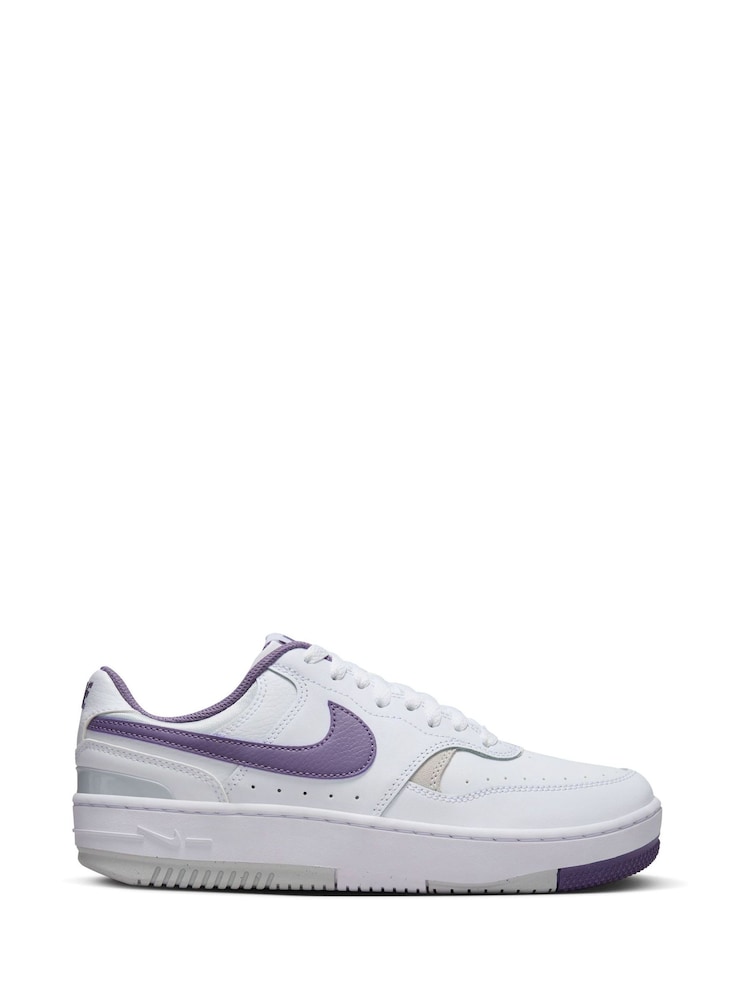 Nike White/Purple Gamma Force Trainers - Image 1 of 1
