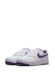 Nike White/Purple Gamma Force Trainers - Image 2 of 12