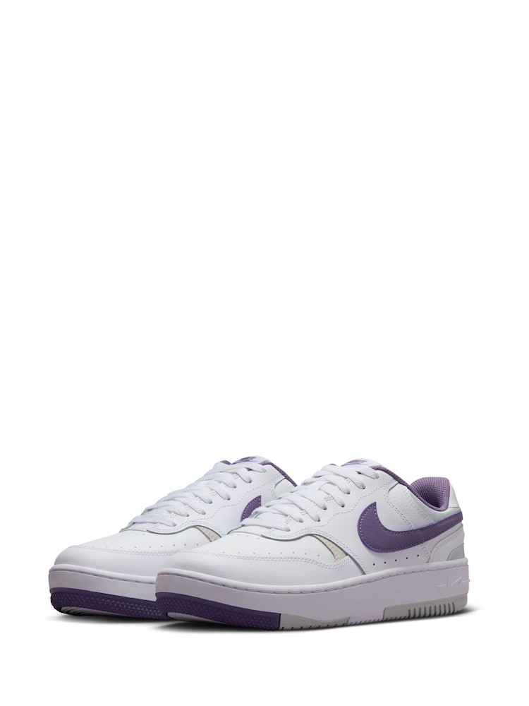 Nike White/Purple Gamma Force Trainers - Image 2 of 12