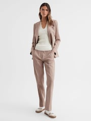 Reiss White Nina Fitted Double Strap Knit Vest - Image 4 of 5