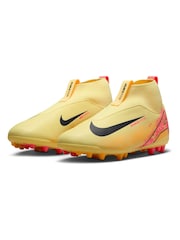 Nike Laser Orange Kids Zoom Mercurial Superfly 10 Academy Kylian Mbappe Artificial Ground Football Boots - Image 2 of 11