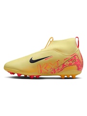 Nike Laser Orange Kids Zoom Mercurial Superfly 10 Academy Kylian Mbappe Artificial Ground Football Boots - Image 5 of 11