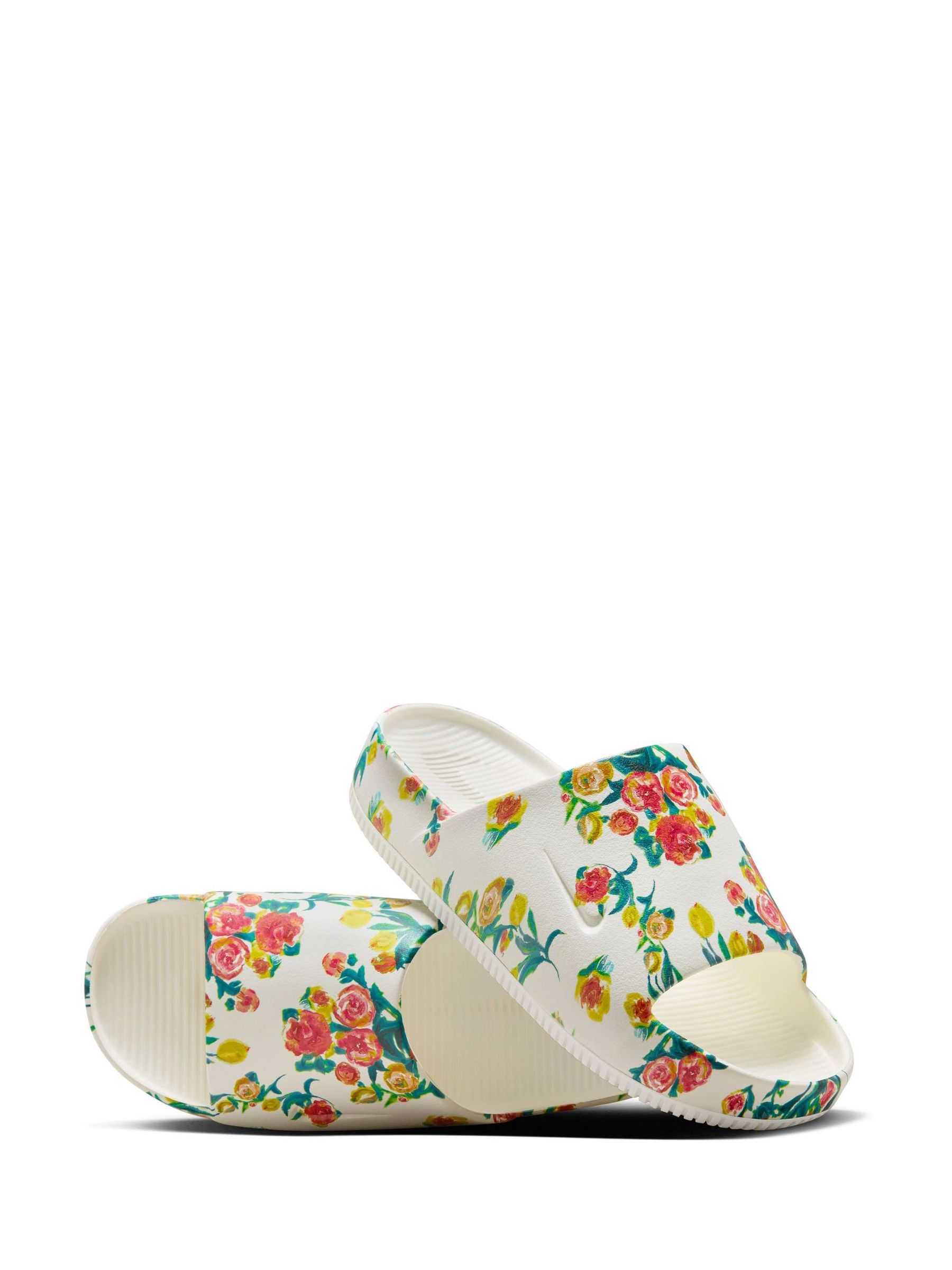 Buy Nike Off white Calm Sandals from Next Luxembourg