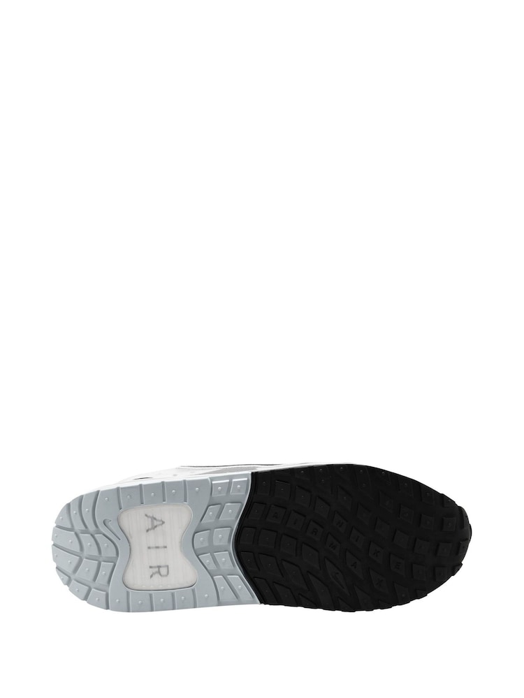 Nike White/Black Youth Air Max Solo Trainers - Image 4 of 4