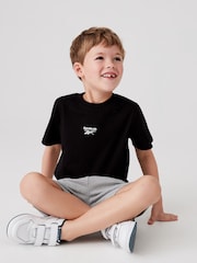 Reebok Junior Logo 100% Cotton T-Shirts 3 Pack - Image 4 of 6