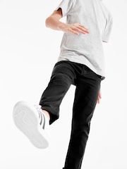 Black Regular Fit Stretch Jeans (3-17yrs) - Image 3 of 7