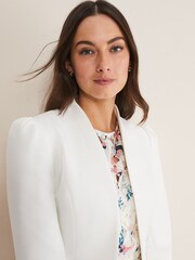 Phase Eight Cream Isabella Bow Jacket - Image 6 of 7