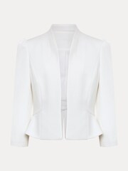 Phase Eight Cream Isabella Bow Jacket - Image 7 of 7