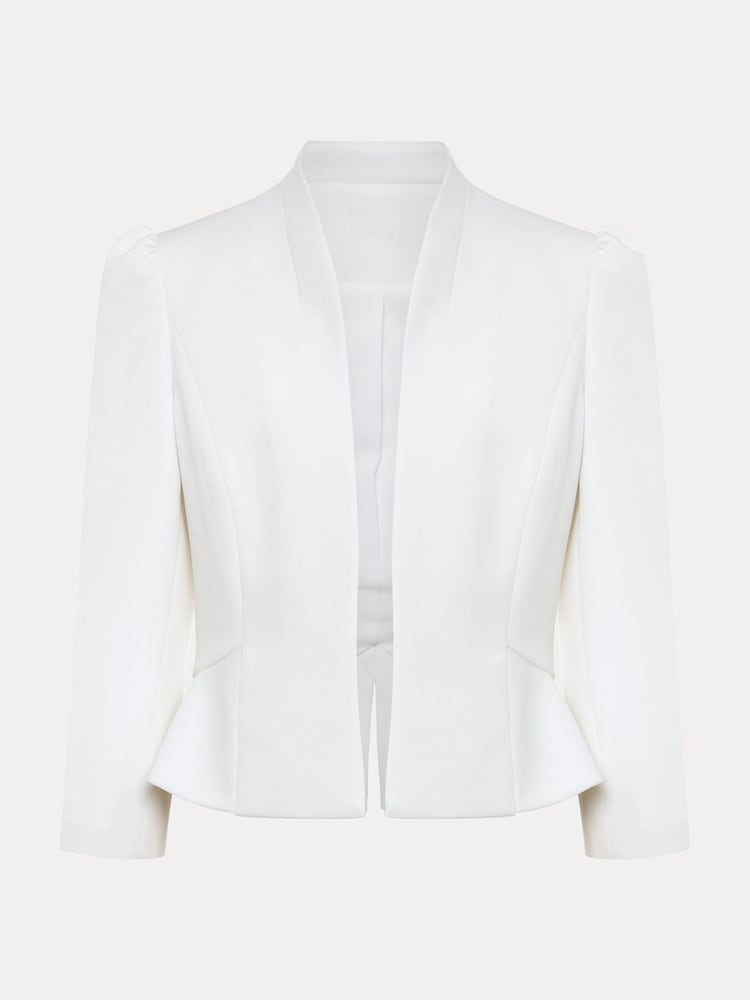 Phase Eight Cream Isabella Bow Jacket - Image 7 of 7