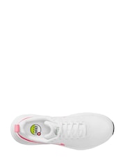 Nike White/Pink Air Max Nuaxis Trainers - Image 3 of 4