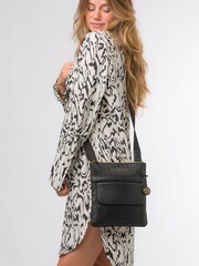 Pure Luxuries London Langley Leather Cross-Body Bag - Image 1 of 5