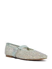 Dune London Green Haislee Mary Janes - Image 3 of 6