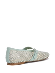 Dune London Green Haislee Mary Janes - Image 4 of 6