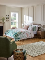 Nina Campbell Multi 300 Thread Count 100% Cotton Meadow Floral Duvet Cover and Pillowcase Set - Image 2 of 4