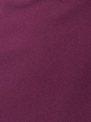 Adrianna Papell Purple Studio Off Shoulder Column Gown - Image 3 of 6