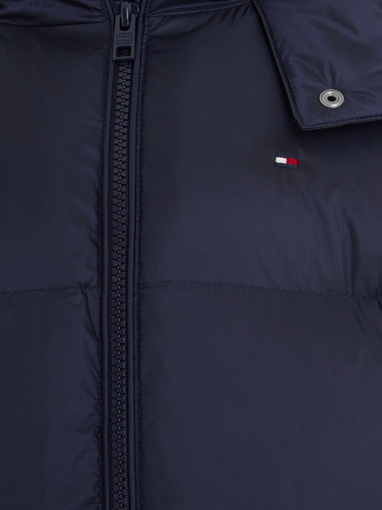 Tommy Hilfiger Kids Blue Long Quilted Puffer Coat - Image 6 of 6 Tommy Hilfiger Kids Blue Long Quilted Puffer Coat - Image 6 of 6