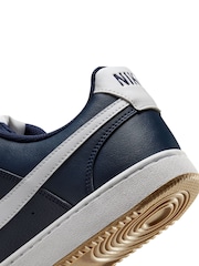Nike Blue Court Vision Low Trainers - Image 10 of 10