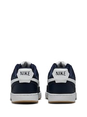 Nike Blue Court Vision Low Trainers - Image 7 of 10