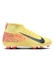 Nike Laser Orange Kids Mercurial Superfly 10 Club Kylian Mbappe Multi Ground Football Boots - Image 1 of 9
