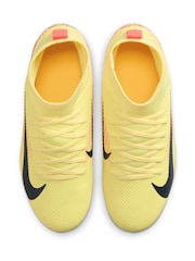 Nike Laser Orange Kids Mercurial Superfly 10 Club Kylian Mbappe Multi Ground Football Boots - Image 5 of 9