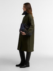 Barbour® Green Ria Longline Showerproof Jacket - Image 2 of 7