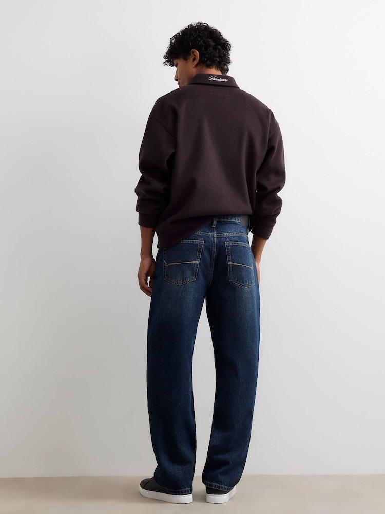 River Island Blue Loose Fit Jeans - Image 2 of 4