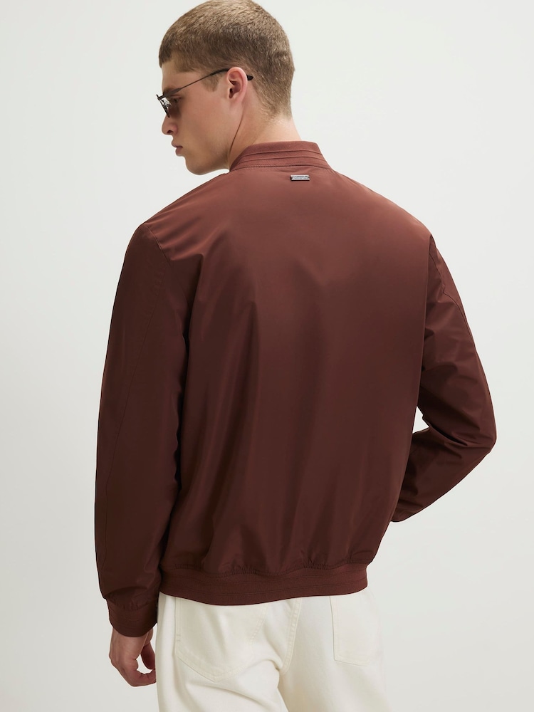 River Island Orange Lightweight Bomber Jacket - Image 4 of 4